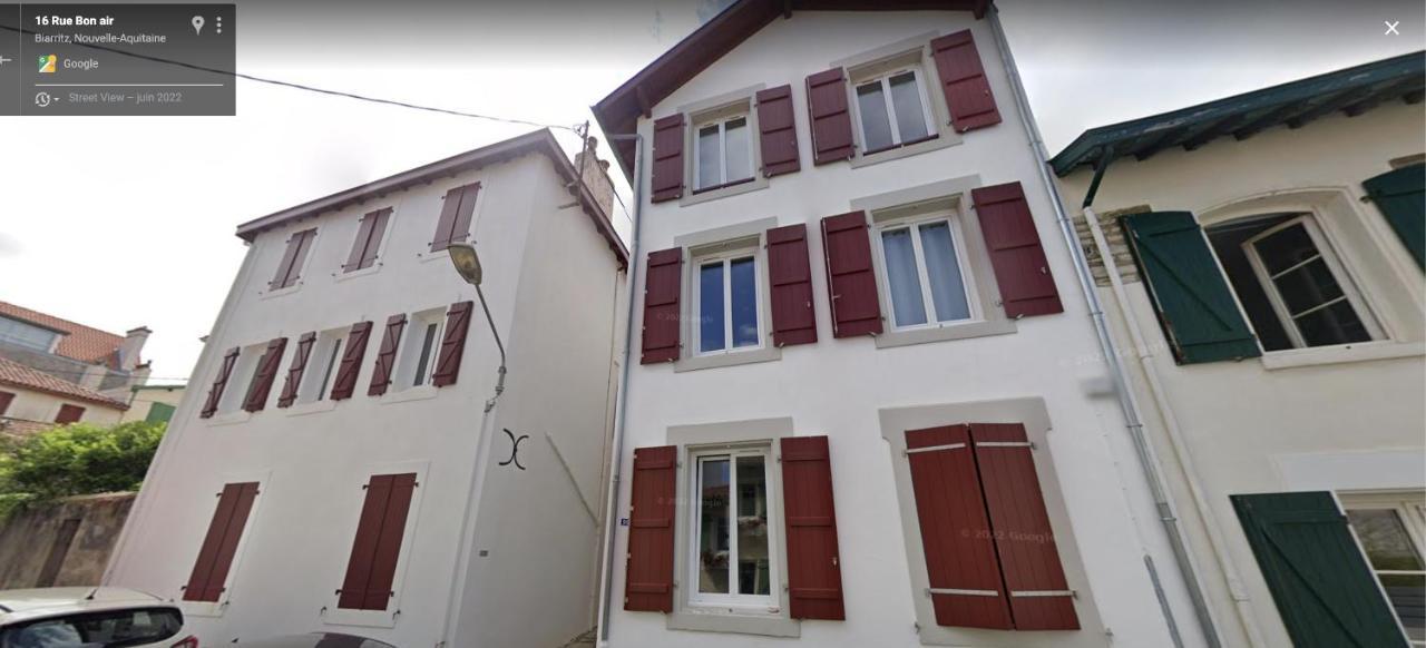 Biarritz Centre, Pres Avenue De Verdun, Cosy Apt 2 Pieces , Salon , Chambre Separe, Rue Tres Calme A 10 Minutes A Pied De La Grande Plage Exterior photo